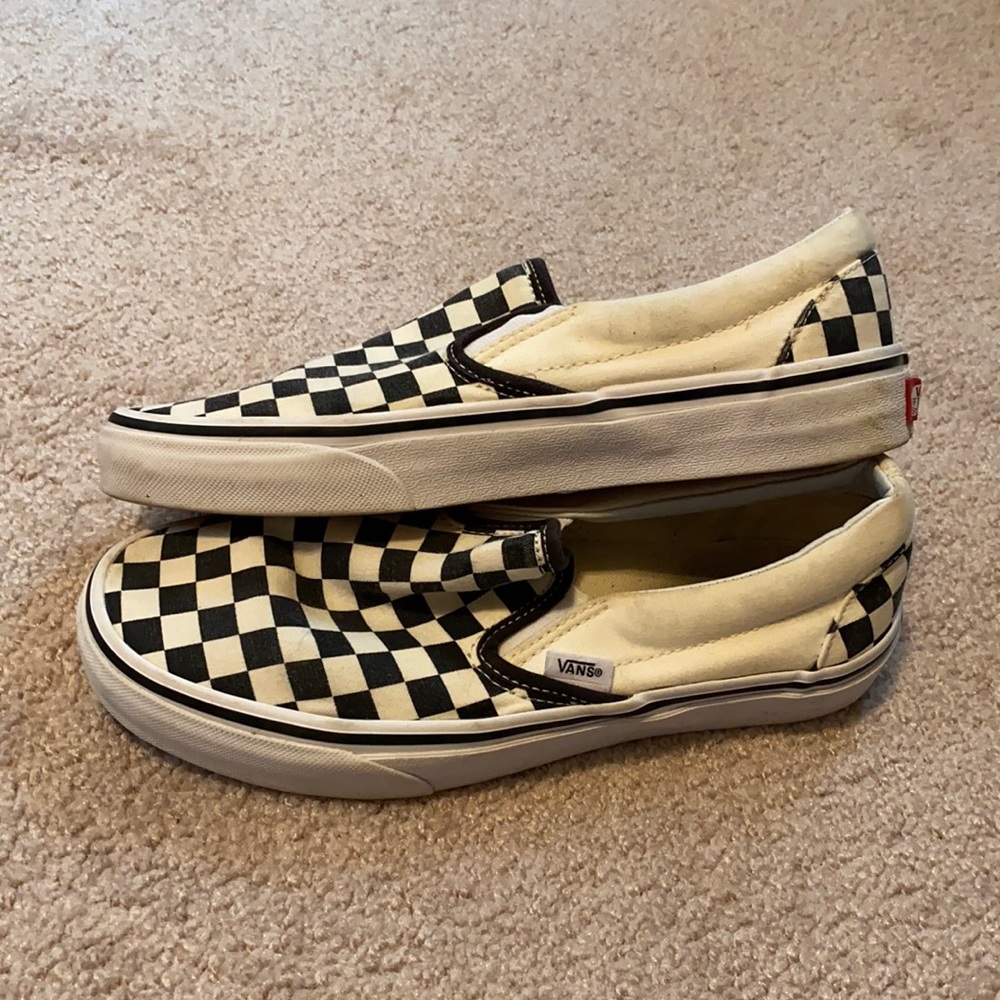 Checkered Vans